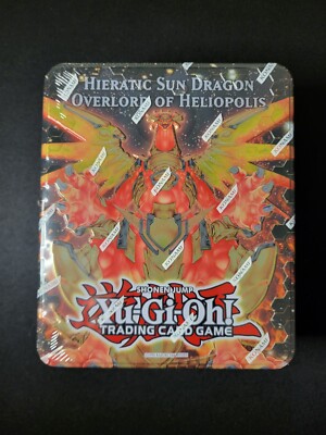 Yugioh 5Ds 2012 Hieratic Sun Dragon Tin Sealed-image