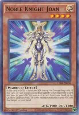 X3 Noble Knight Joan LED8-EN030 1st Common NM Yu-Gi-Oh! DNA GAMES-image