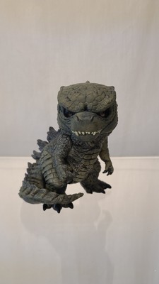 Funko Pop 1017 Godzilla Vinyl Figurine No Box Godzilla Vs Kong 4inch Version-image