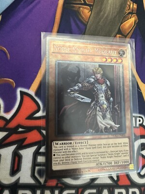 Yugioh - Noble Knight Medraut (Platinum Rare) (Limited Edition) - NKRT-EN006 NM-image