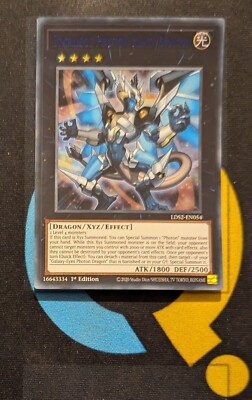 LDS2-EN054 Starliege Photon Blast Dragon Blue Ultra Rare 1st Edition YuGiOh Card-image