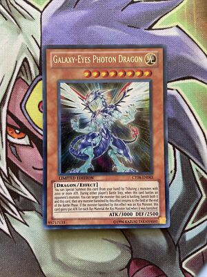 CT08-EN003 Galaxy-Eyes Photon Dragon Secret Rare Limited Near Mint Yugioh-image