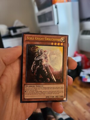 Yugioh Noble Knight Gwalchavad LTGY-EN081 Ultimate Rare-image