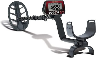 Fisher F44 Weatherproof Metal Detector with 11-inch DD Submersible Search Coil-image