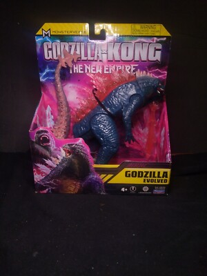 Godzilla Evolved Figure Godzilla x Kong The New Empire 2024 Playmates Rare VHTF-image