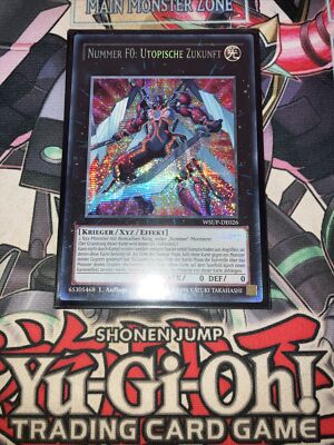 Number F0: Utopic Future Secret Rare 1st Edition WSUP-EN026 Yugioh GERMAN-image