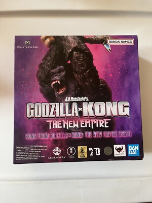 S.H.MonsterArts King Kong Godzilla x Kong: The New Empire Action Figure-image