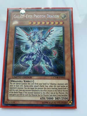 Yugioh! Galaxy-Eyes Photon Dragon CT08-EN003 limited Edition -image