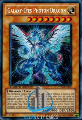 Yugioh Galaxy-Eyes Photon Dragon CT08-EN003 Secret Rare-image