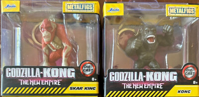 Jada Meta Figs  KONG and SKAR KING Keychain Figures - Set of 2 Sealed Boxes $6Sh-image
