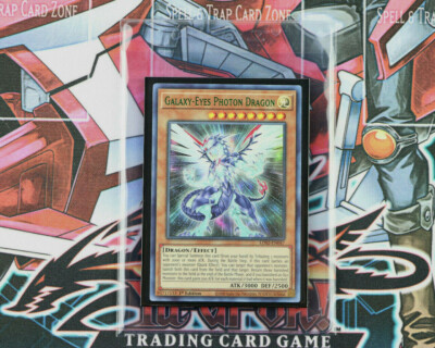 YuGiOh Galaxy-Eyes Photon Dragon LDS2-EN047 1st Edition Green Ultra Rare-image