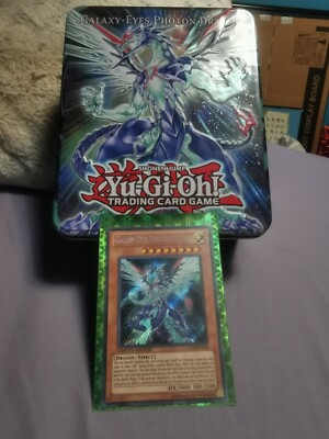 Konami Yu-Gi-Oh! 2011 Collectors Tin: Galaxy-Eyes Photon Dragon Tin + LP Promo! -image