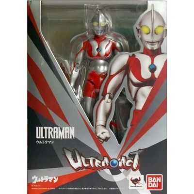 ULTRAMAN ULTRA ACT ORIG 1st GENRATN BANDAI SUPERPOSABL ARTICULATN USA SELLER MIB-image