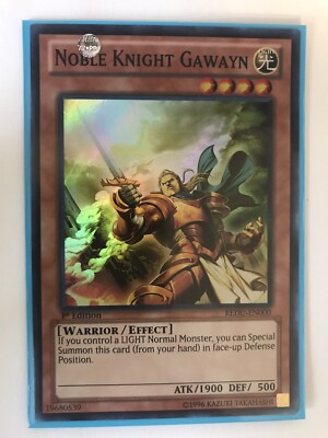 Yu-Gi-Oh! Noble Knight Gawayn - Super - REDU-EN000 - Mint NP 1st Edition-image