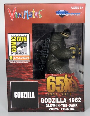 Godzilla 1962 Glow-in-the-Dark Vinimates SDCC Exclusive 1 of 250 (SEALED)-image