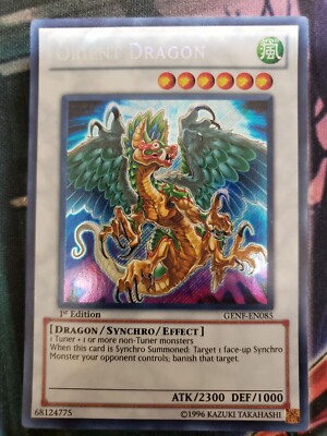Orient Dragon Secret Rare 1st Edition GENF-EN085 Yugioh-image