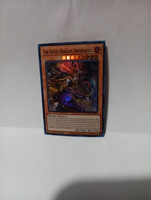 Yu-Gi-Oh! TCG The Abyss Dragon Swordsoul Photon Hypernova Phhy-En005 1st Editio…-image