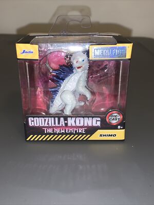 Jada Godzilla X Kong The New Empire Shimo Metalfigs Key Chains New!-image