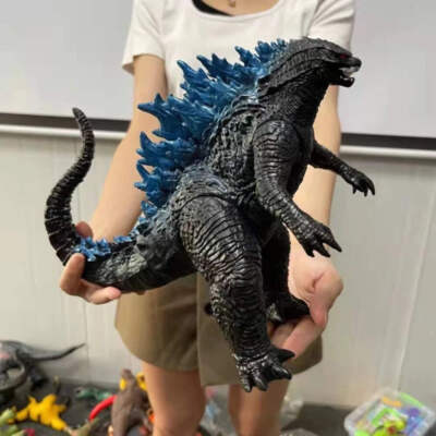 24cm Godzilla King of Monsters Runaway Mechanical Red lotus Planet Godzilla Acti-image