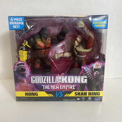 MonsterVerse GODZILLA x KONG the New Empire (2024) KONG vs SKAR KING Figures!-image