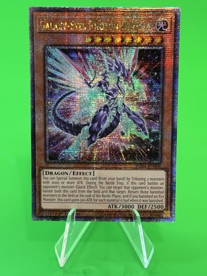 Yu-Gi-Oh Quarter Century Stampede Galaxy-Eyes Photon Dragon QCSR RA04-EN008 NM!!-image