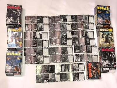 (EMPTY BOX) Godzilla RARE INSERT LOT 22+ Yuji Sakai Diorama Toy Figure HG Gacha-image