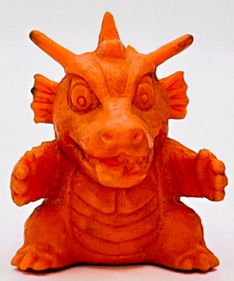 Orrange 03 Godzilla Eraser Monster Vintage Toei Mini Figure Collectable Japanese-image