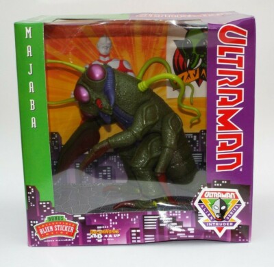 ULTRAMAN Alien Series Intruder MAJABA Action Figure Dreamworks 1991 NIB-image