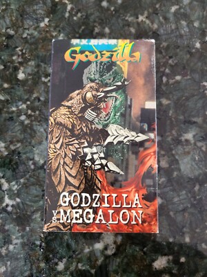 Vintage Godzilla Vs. Megalon VHS 1997-image