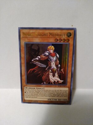 Yu-Gi-Oh! TCG Noble Knight Medraut Battles of Legend: Relentless Revenge BLRR-E…-image