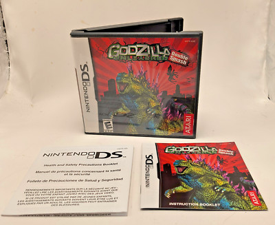 Godzilla Unleashed: Double Smash (Nintendo DS, 2007)CASE AND MANUAL ONLY NO GAME-image
