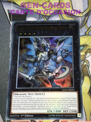 Yu Gi Oh DRAGON EXPLOSIVE PHOTON STARLORD LED3-FR034 1 CARD-image