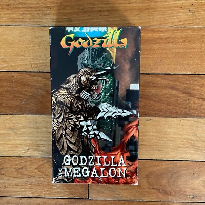 Vintage Godzilla Vs. Megalon VHS Tape 1997 Anchor Bay-image