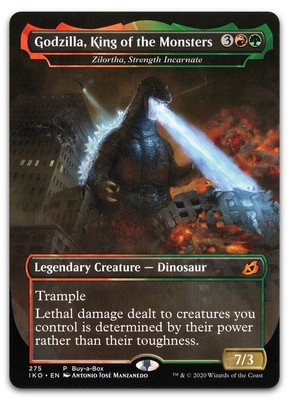 Godzilla, King of the Monsters - Zilortha, Strength Incarnate NM Buy-A-Box Promo-image