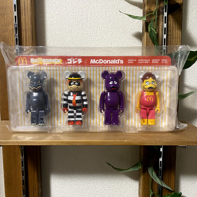 BE@RBRICK godzilla vs mcdonalds BOX  NEW Mac Japan BearBrick-image