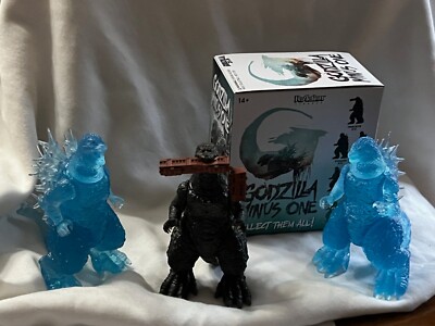 Super 7 Godzilla Minus One Blind Box Train Biter and blue chase roaring standard-image