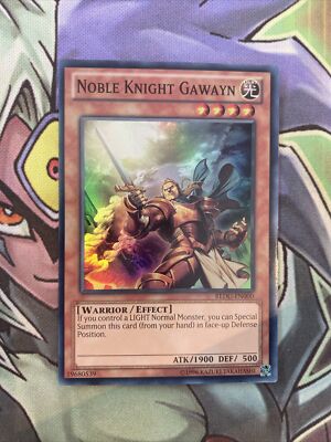 REDU-EN000 Noble Knight Gawayn - Super Rare - UNL NM Yugioh Card-image