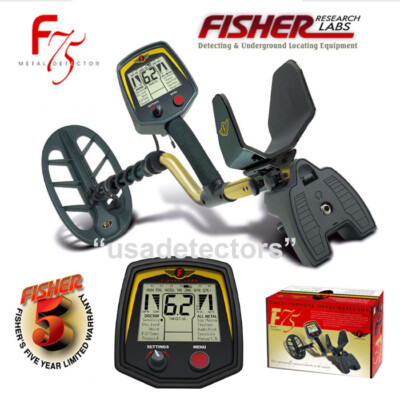 Fisher F75 Multi-Purpose Metal Detector Updated Version-image