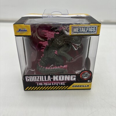 Godzilla X Kong The New Empire Godzilla Jada Metalfigs Key Chains New 2024-image