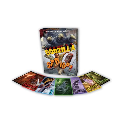 Toy Vault Boardgame Godzilla Stomp! Box VG+/NM-image