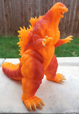 Super Big Scale MELTDOWN GODZILLA 1995 w/ BOX Bandai Vs Destoroyah Gigantic-image