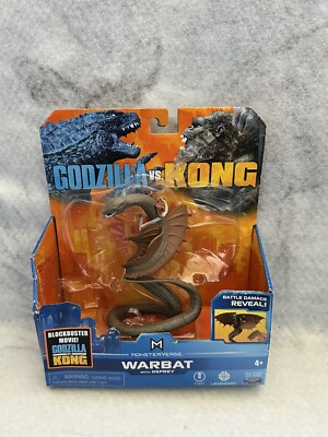 Playmates Toys Monsterverse Godzilla Vs Kong WARBAT with Osprey 6”-image