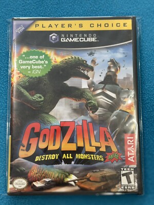Godzilla Destroy All Monsters Melee (Nintendo GameCube, 2002) CIB Complete Works-image