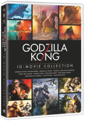GODZILLA & KING KONG New Sealed Ltd Ed 2025 TEN MOVIE COLLECTION 10 DVD BOXSET-image