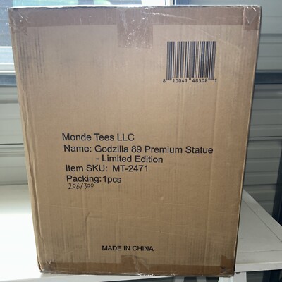 Mondo Godzilla 89 Premium Format Statue Limited Edition #116/300 with Box-image