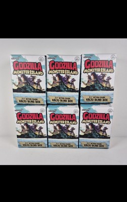 2025 Super 7 Godzilla  Monster Island Blind Box lot Of 6 New sealed. -image