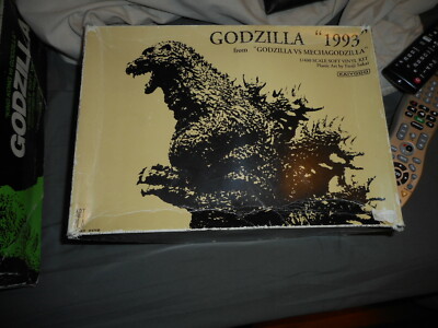 Kaiyodo Godzilla vs Mechagodzilla 1993 1/400 Scale Soft Vinly (Just Box) G/VG-image