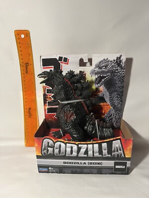 NEW IN BOX 2019 Godzilla (2016) Playmates Toys Toho Vinyl Figure Item #35438-image