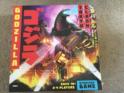 FUNKO GAMES- GODZILLA- STRATEGY GAME- NEW-  BOX DAMAGE-image