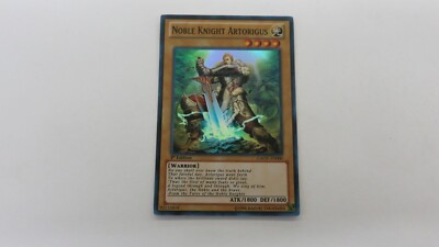 NOBLE KNIGHT ARTORIGUS  GAOV-EN000  1ST EDITION SUPER RARE YUGIOH  NM / UNPLAYED-image